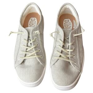 Hey Dude Gray Minimalist Sneakers